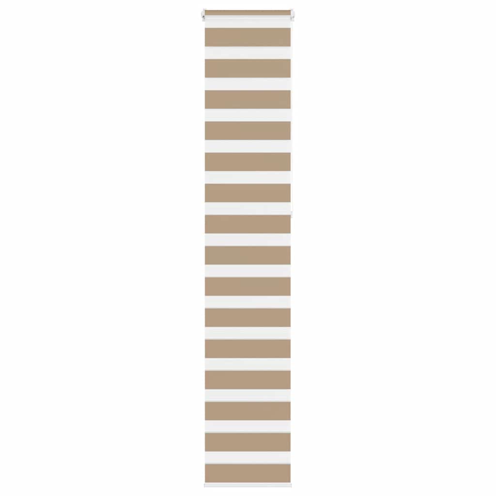 Zebra Blind Sand Brown 45x230 cm Fabric Width 40.9 cm Polyester