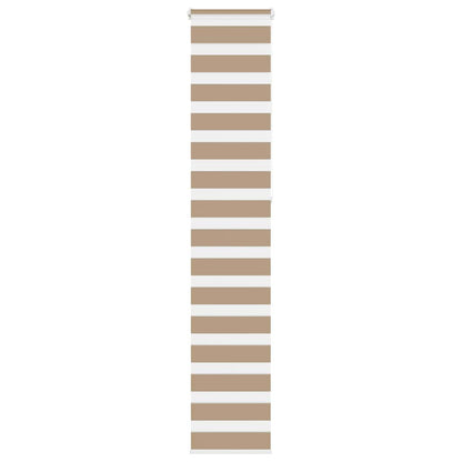 Zebra Blind Sand Brown 50x230 cm Fabric Width 45.9 cm Polyester