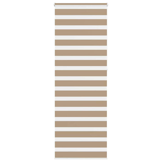 Zebra Blind Sand Brown 90x230 cm Fabric Width 85.9 cm Polyester