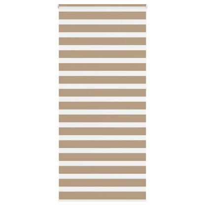 Zebra Blind Sand Brown 115x230 cm Fabric Width 110.9 cm Polyester