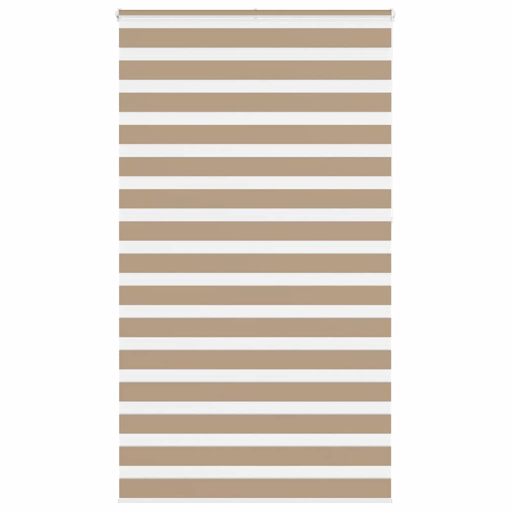 Zebra Blind Sand Brown 135x230 cm Fabric Width 130.9 cm Polyester