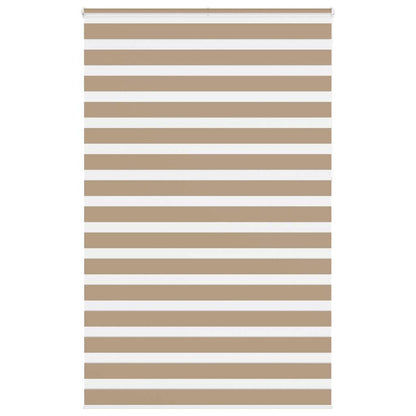 Zebra Blind Sand Brown 140x230 cm Fabric Width 135.9 cm