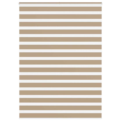 Zebra Blind Sand Brown 155x230 cm Fabric Width 150.9 cm Polyester