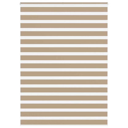 Zebra Blind Sand Brown 165x230 cm Fabric Width 160.9 cm Polyester