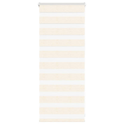 Zebra Blind Marble Beige 55x100 cm Fabric Width 50.9 cm Polyester