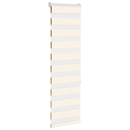 Zebra Blind Marble Beige 50x150 cm Fabric Width 45.9 cm Polyester