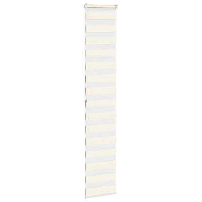 Zebra Blind Marble Beige 50x200 cm Fabric Width 45.9 cm Polyester