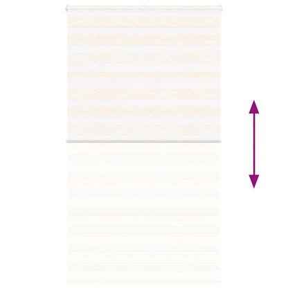 Zebra Blind Marble Beige 130x200 cm Fabric Width 125.9 cm Polyester