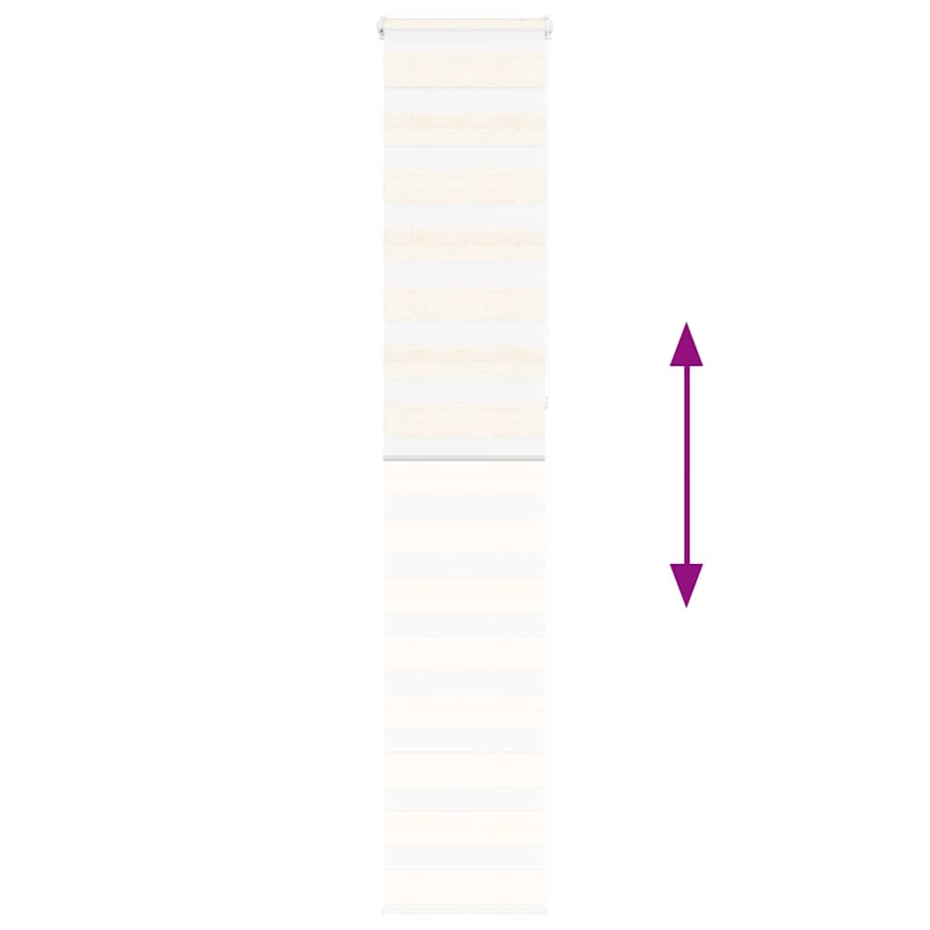 Zebra Blind Marble Beige 50x230 cm Fabric Width 45.9 cm Polyester