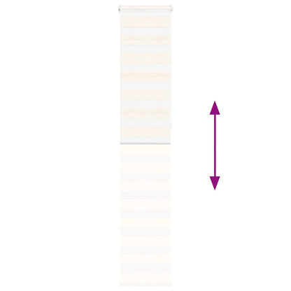 Zebra Blind Marble Beige 50x230 cm Fabric Width 45.9 cm Polyester