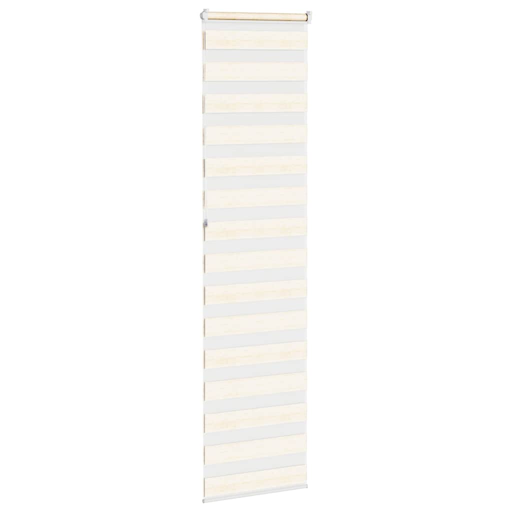 Zebra Blind Marble Beige 60x230 cm Fabric Width 55.9 cm Polyester