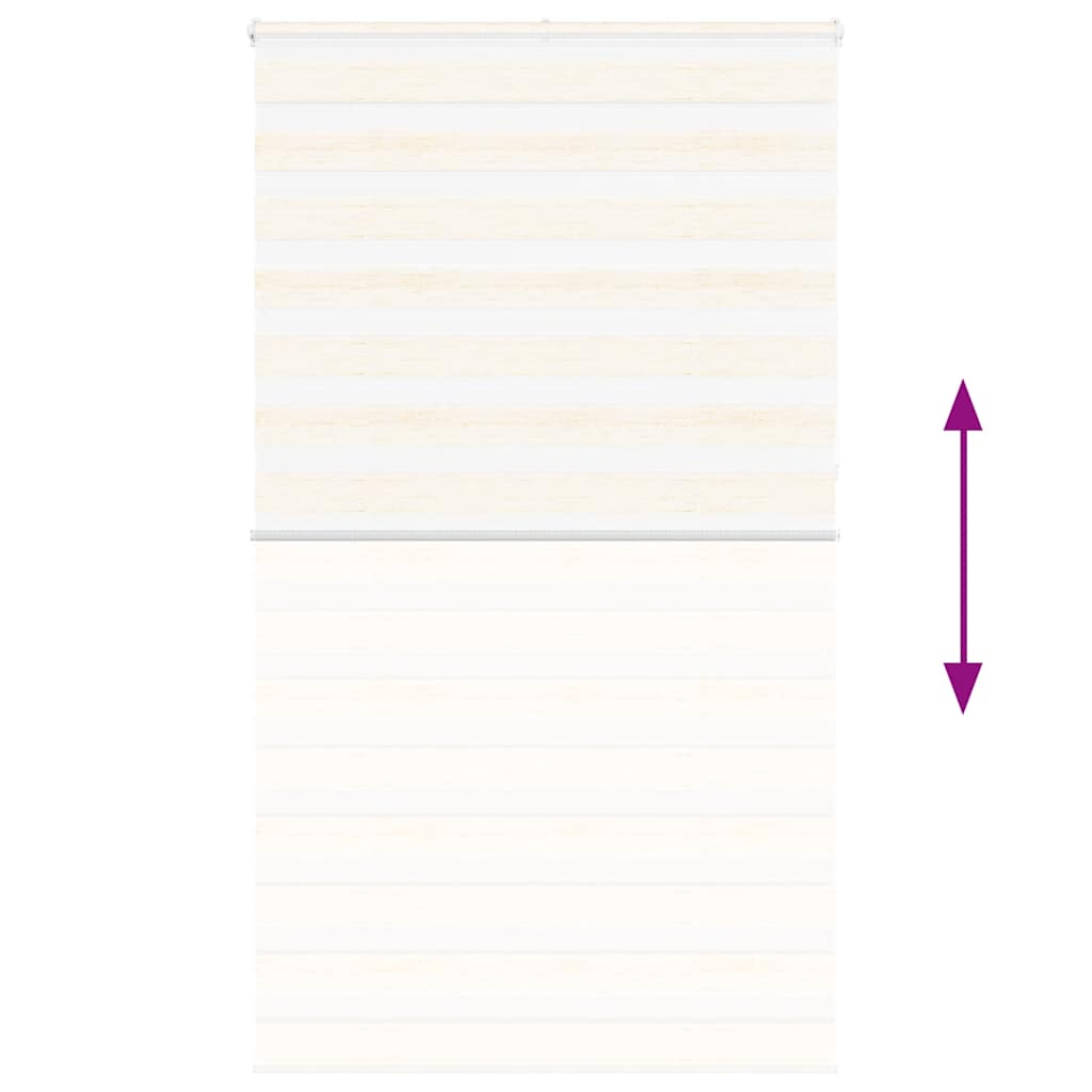 Zebra Blind Marble Beige 130x230 cm Fabric Width 125.9 cm Polyester