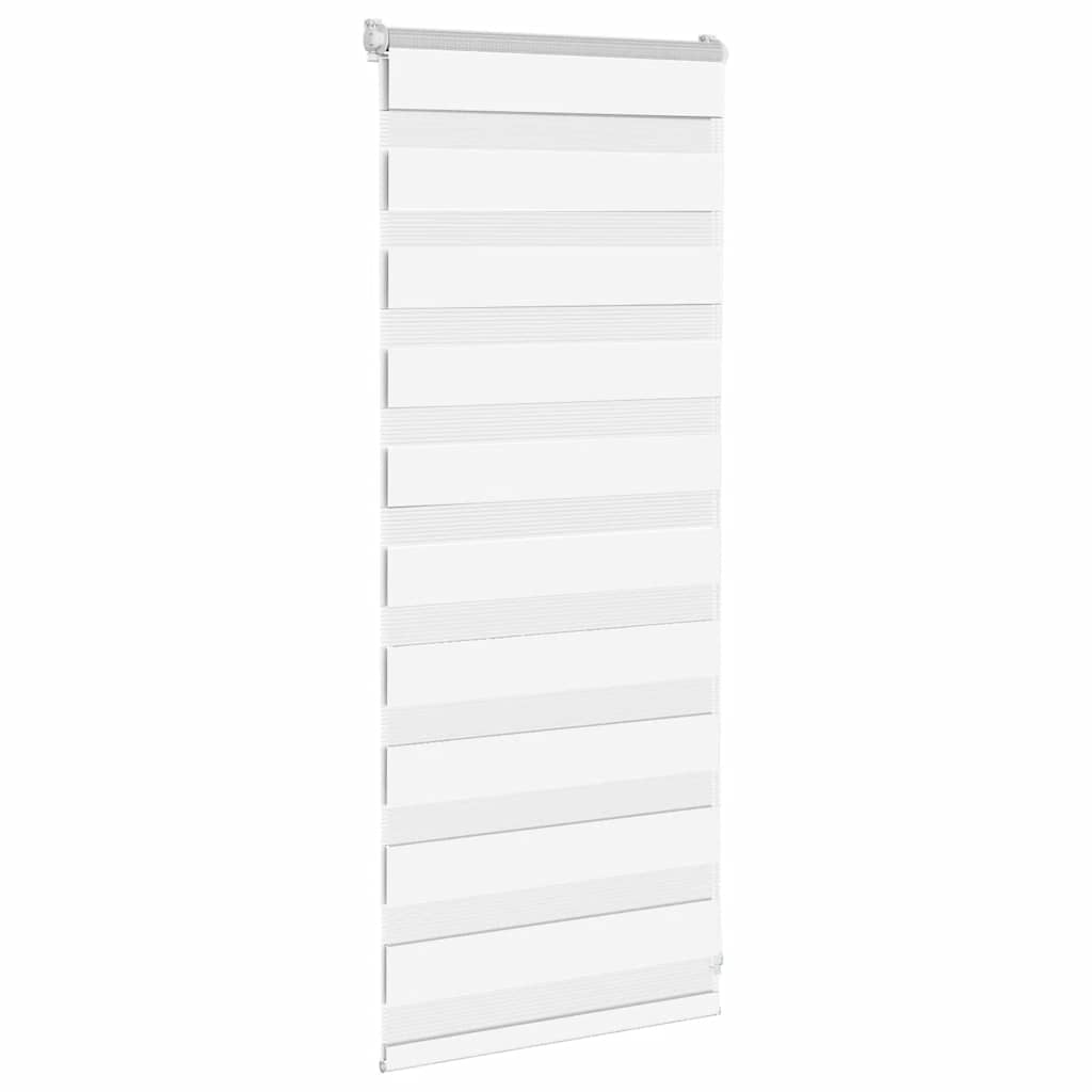 Zebra Blind White 55x100 cm Fabric Width 50.9 cm Polyester