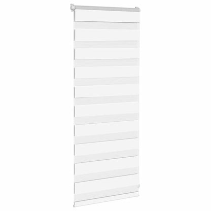 Zebra Blind White 65x100 cm Fabric Width 60.9 cm Polyester