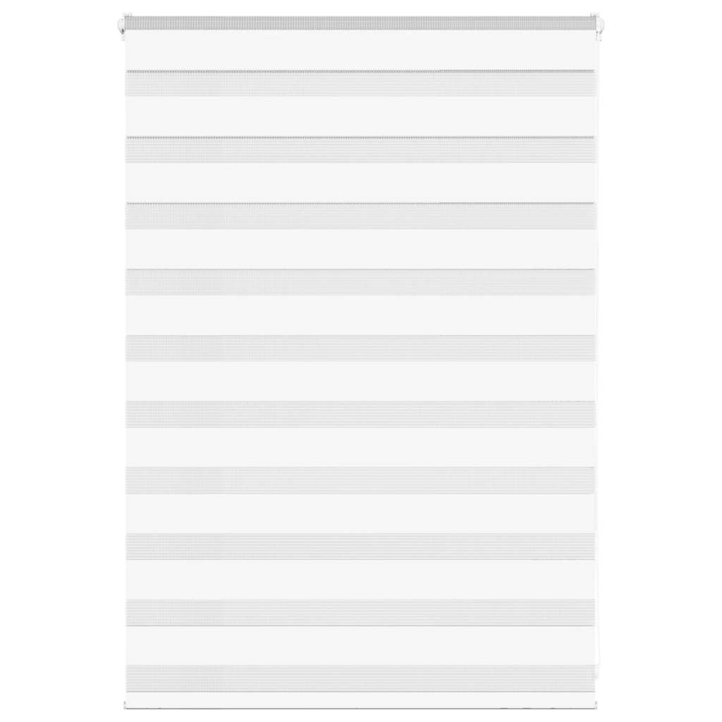 Zebra Blind White 105x100 cm Fabric Width 100.9 cm Polyester