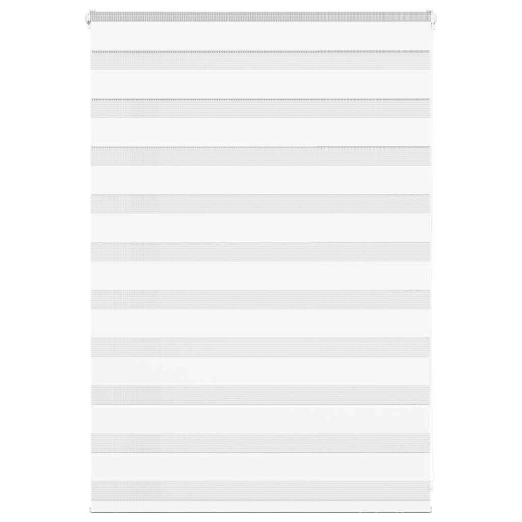 Zebra Blind White 110x100 cm Fabric Width 105.9 cm Polyester