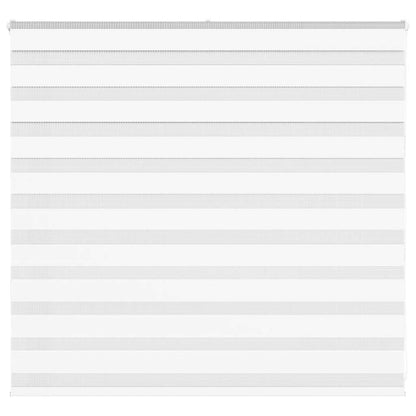 Zebra Blind White 155x100 cm Fabric Width 150.9 cm Polyester