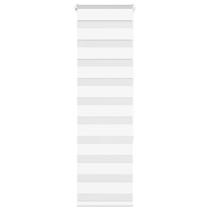 Zebra Blind White 40x150 cm Fabric Width 35.9 cm Polyester