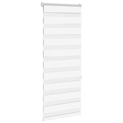 Zebra Blind White 60x150 cm Fabric Width 55.9 cm Polyester
