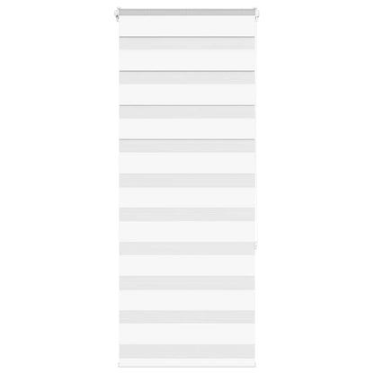 Zebra Blind White 65x150 cm Fabric Width 60.9 cm Polyester