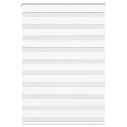 Zebra Blind White 100x150 cm Fabric Width 95.9 cm Polyester