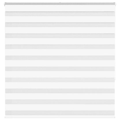 Zebra Blind White 145x150 cm Fabric Width 140.9 cm Polyester