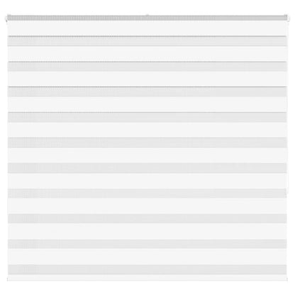 Zebra Blind White 160x150 cm Fabric Width 155.9 cm Polyester