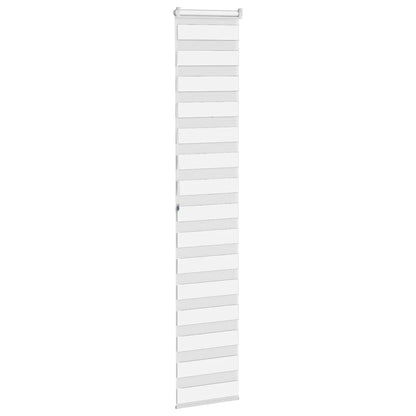 Zebra Blind White 50x200 cm Fabric Width 45.9 cm Polyester