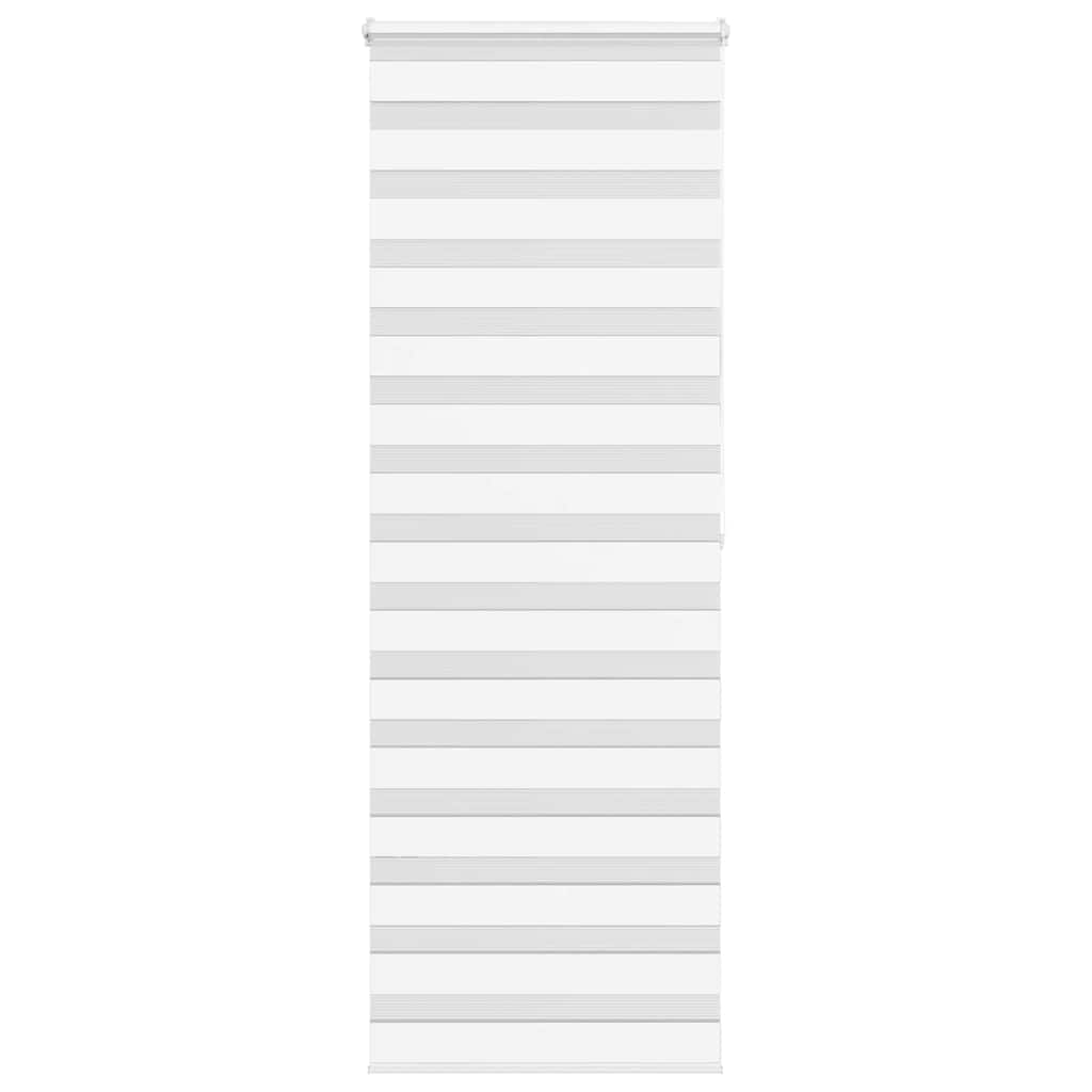 Zebra Blind White 90x200 cm Fabric Width 85.9 cm Polyester