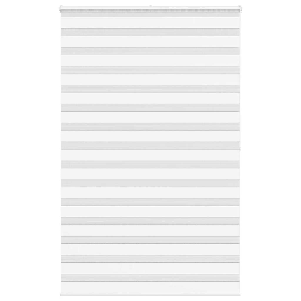Zebra Blind White 145x200 cm Fabric Width 140.9 cm Polyester