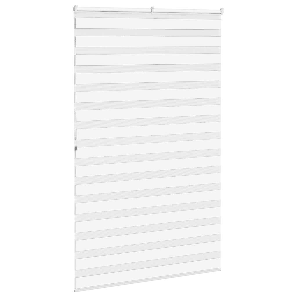 Zebra Blind White 150x200 cm Fabric Width 145,9 cm Polyester