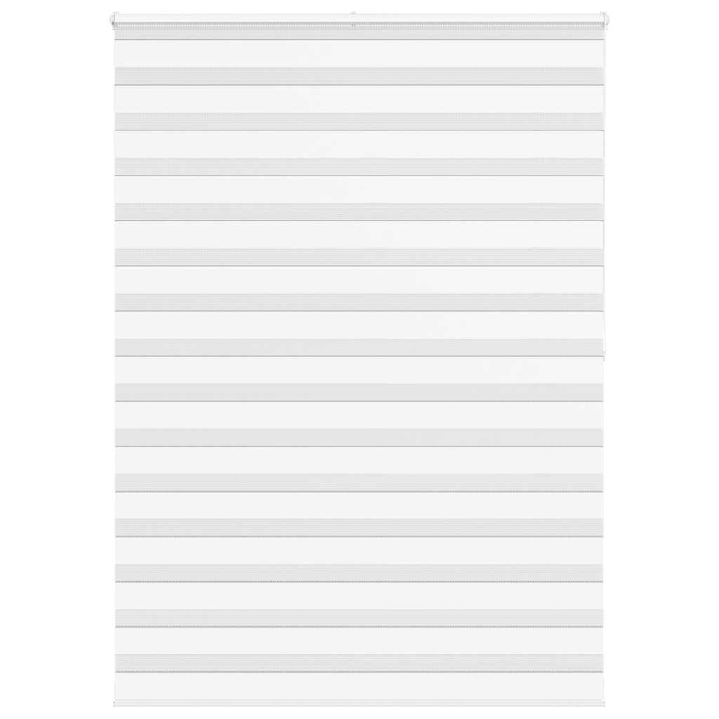 Zebra Blind White 165x200 cm Fabric Width 160.9 cm Polyester