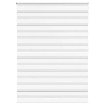 Zebra Blind White 165x200 cm Fabric Width 160.9 cm Polyester