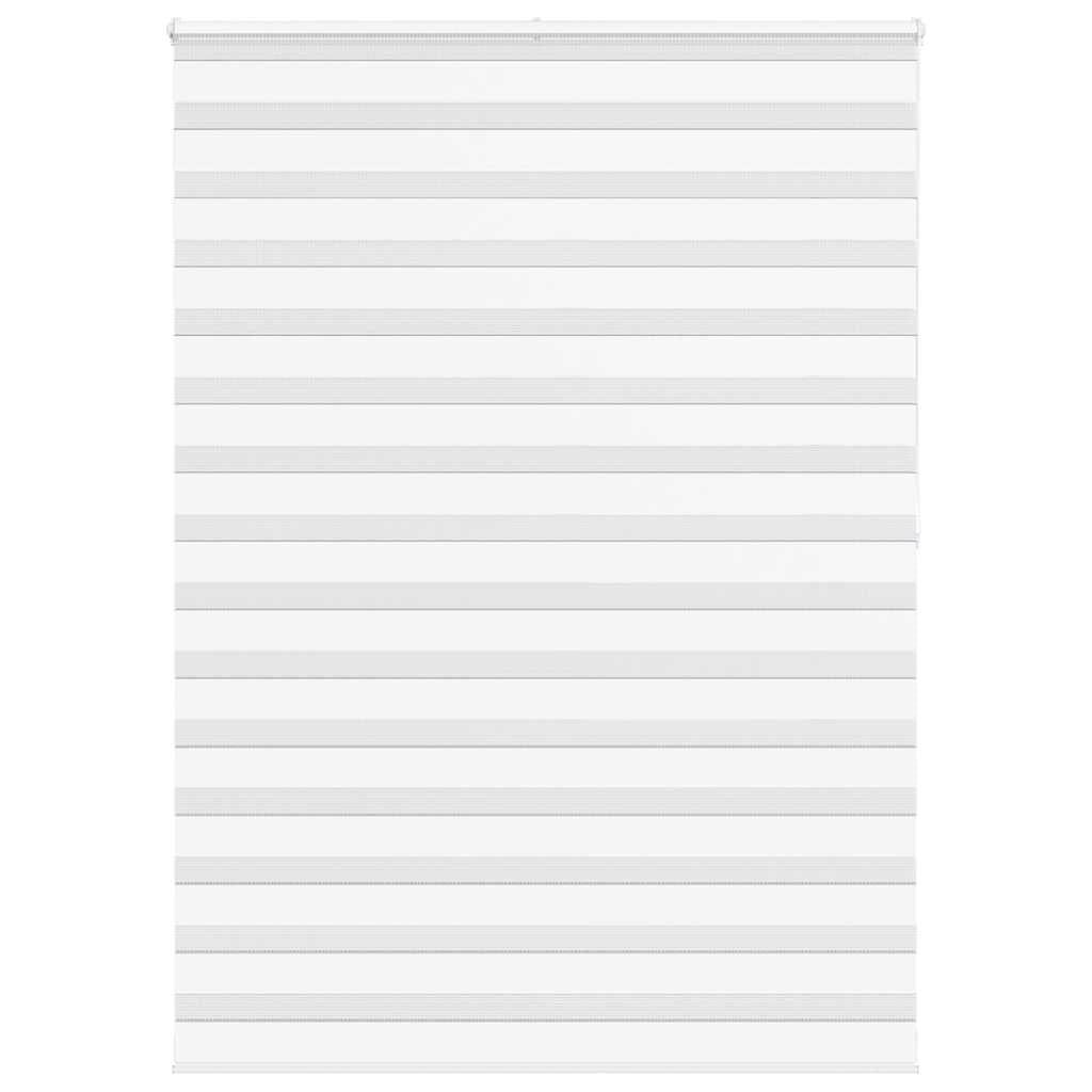 Zebra Blind White 165x200 cm Fabric Width 160.9 cm Polyester