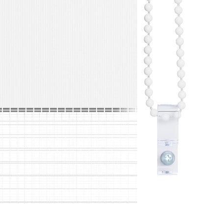 Zebra Blind White 40x230 cm Fabric Width 35.9 cm Polyester