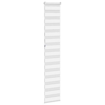 Zebra Blind White 50x230 cm Fabric Width 45.9 cm Polyester