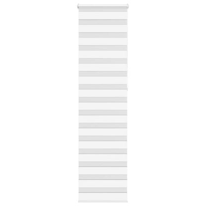 Zebra Blind White 55x230 cm Fabric Width 50.9 cm Polyester