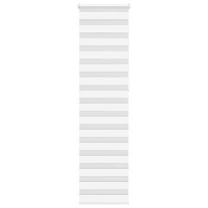 Zebra Blind White 60x230 cm Fabric Width 55.9 cm Polyester