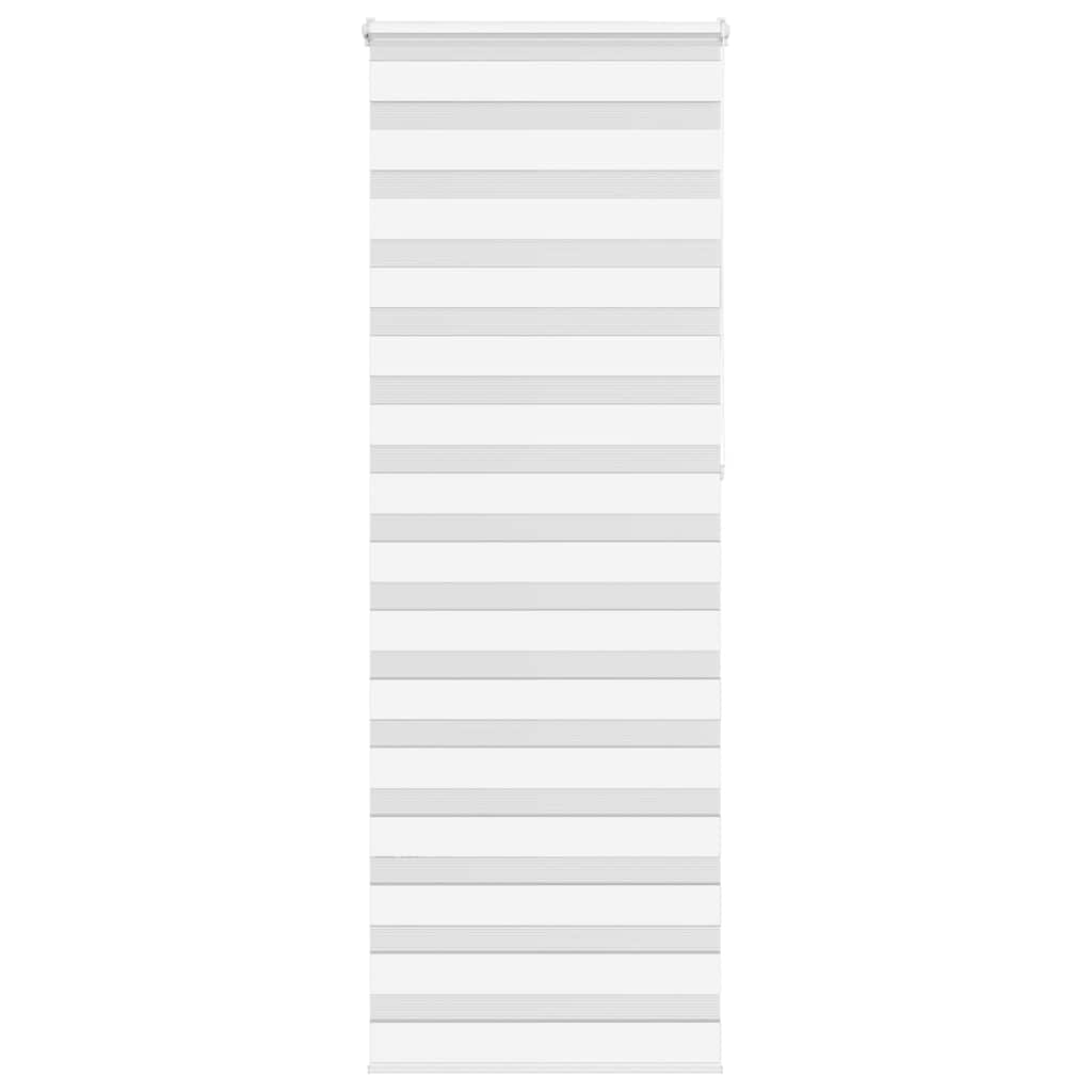 Zebra Blind White 85x230 cm Fabric Width 80.9 cm Polyester