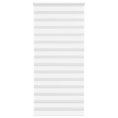 Zebra Blind White 95x230 cm Fabric Width 90.9 cm Polyester