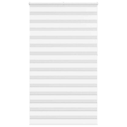Zebra Blind White 120x230 cm Fabric Width 115,9 cm Polyester