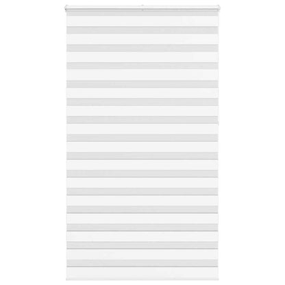 Zebra Blind White 135x230 cm Fabric Width 130.9 cm Polyester