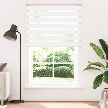 Zebra Blind White 140x230 cm Fabric Width 135,9 cm Polyester
