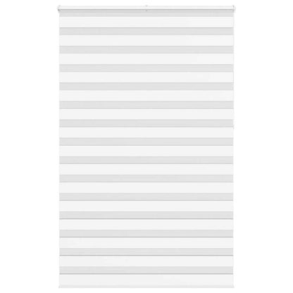 Zebra Blind White 145x230 cm Fabric Width 140.9 cm Polyester