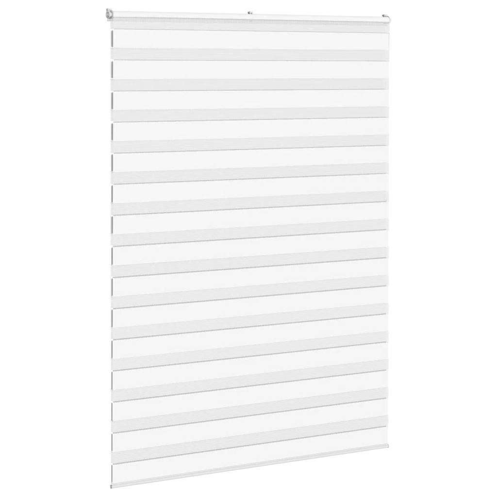 Zebra Blind White 155x230 cm Fabric Width 150,9 cm Polyester