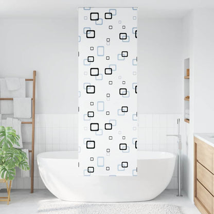 Shower Roller Blind 70x240 cm Fabric Width 66 cm