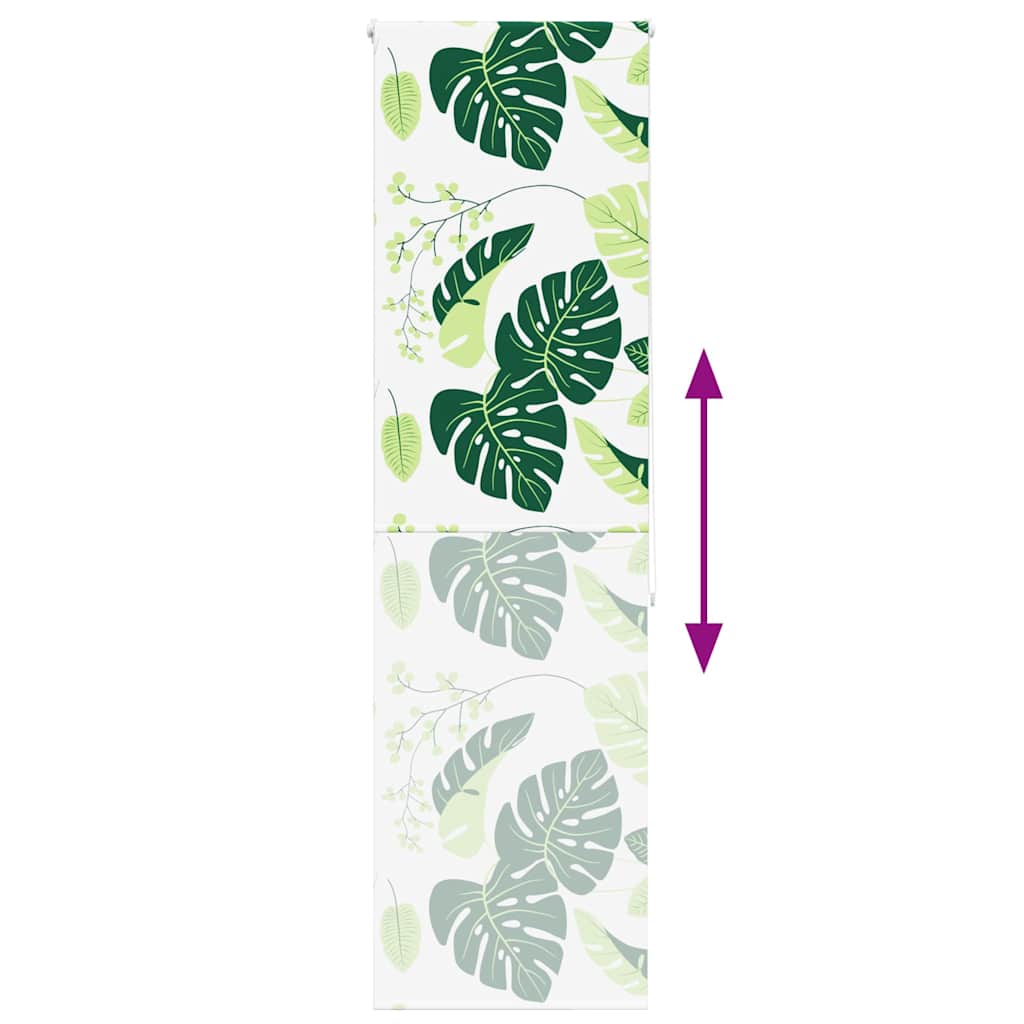 Shower Roller Blind 80x240 cm Fabric Width 76 cm