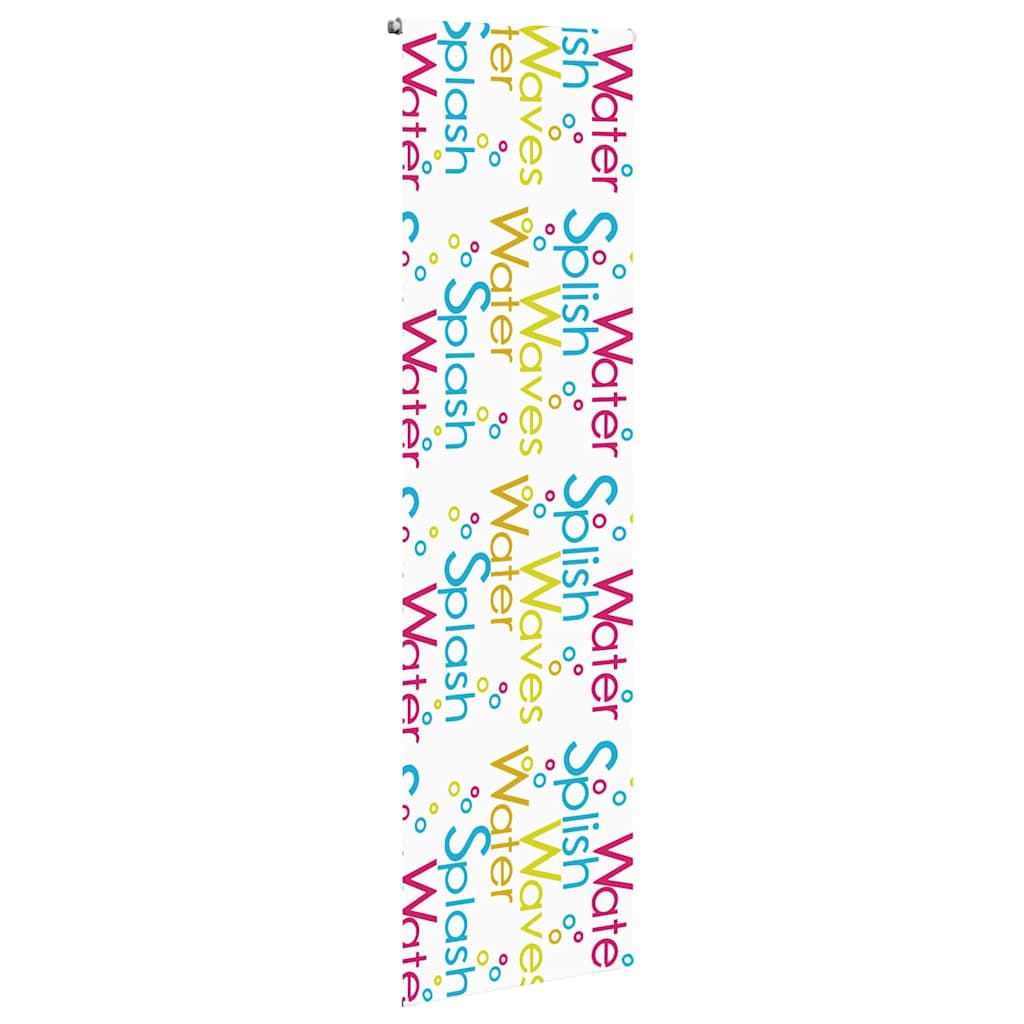 Shower Roller Blind 80x240 cm Fabric Width 76 cm