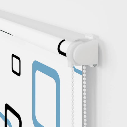 Shower Roller Blind with Cassette 130x240 cm Fabric Width 126 cm