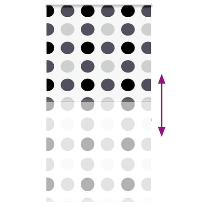 Shower Roller Blind with Cassette 140x240 cm Fabric Width 136 cm